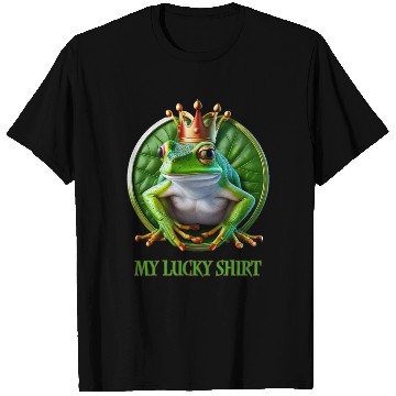 Discover My Lucky Green Frog T Shirts
