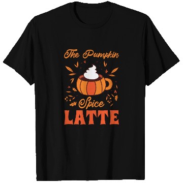 Discover Pumpkin Spice Latte Halloween Coffee Lover Tarot T Shirts