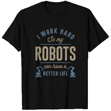 Discover Robot Robotics Engineer I Work T Shirts