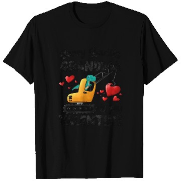 Discover Grandma Is My Valentine Trex Construction Truck T Shirts