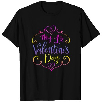 Discover Valentines Sublimation My 1st Valentines Day171 T Shirts