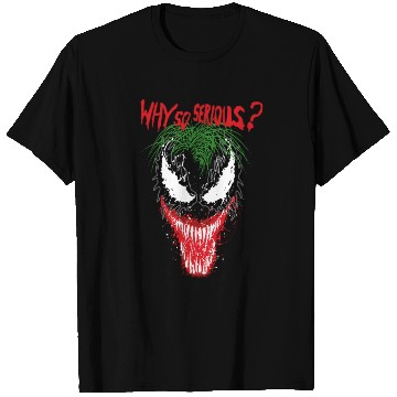 Discover The V.e.n.o.m Joker Symbiosis Why So Serious? T Shirts