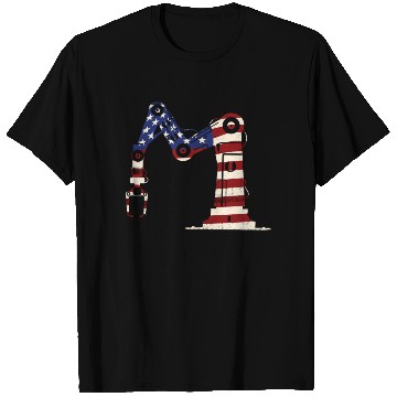 Discover Robot Robotics Engineer American T Shirts