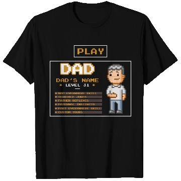 Discover play dad - father's day gift T Shirts
