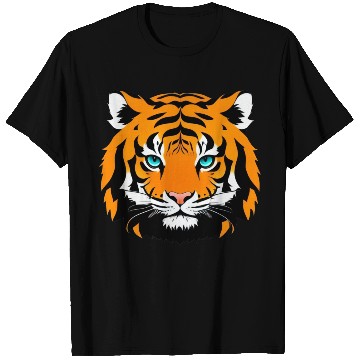Discover Funny and Cute Comic Tiger Cartoon T Shirts