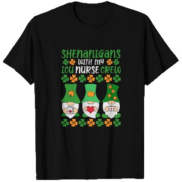 Discover Shenanigans With My ICU Nurse Crew Saint T Shirts