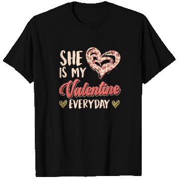 Discover She is my valentine Love Couple Valentine's Day T Shirts