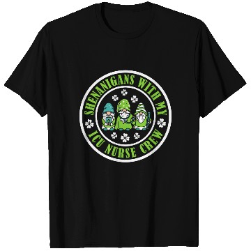 Discover Shenanigans With My ICU Nurse Crew Saint T Shirts