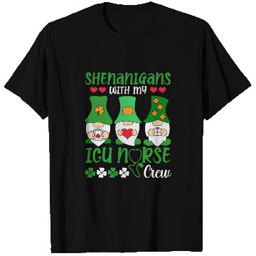 Discover Shenanigans With My ICU Nurse Crew Saint T Shirts