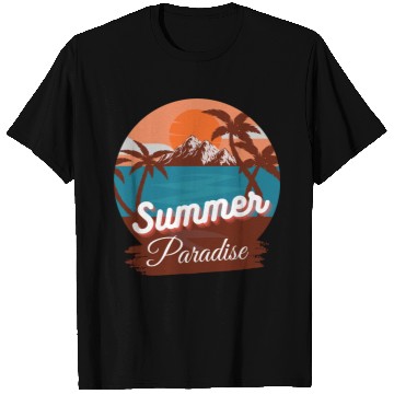 Discover Summer paradise T Shirts