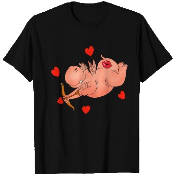 Discover Hippo Cupid. Happy Valentine's Day T Shirts