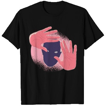 Discover Faceless hands creepy looking Faceless hands creep T Shirts