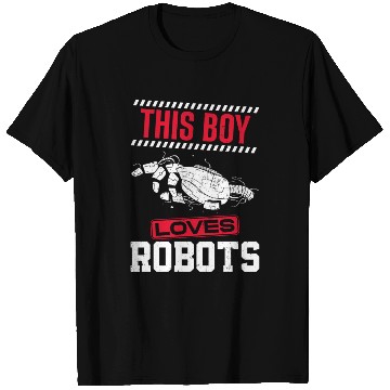 Discover Robot Robotics Engineer Boy This T Shirts