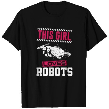 Discover Robot Robotics Engineer Girl This T Shirts