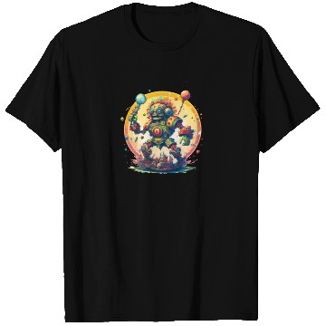 Discover Inca,Maya robot warrior T Shirts