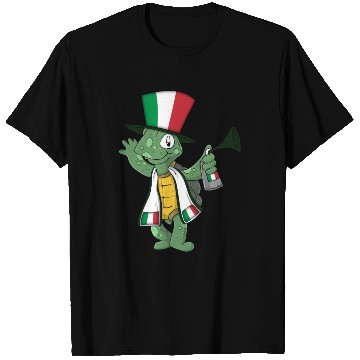 Discover Italian Fan Turtle T Shirts