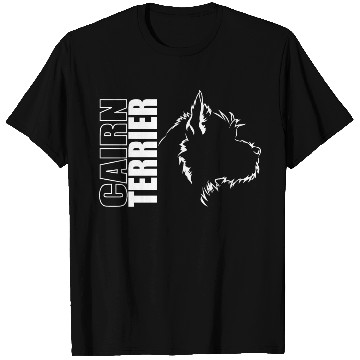 Discover Funny Cairn Terrier Profile dog mom T Shirts