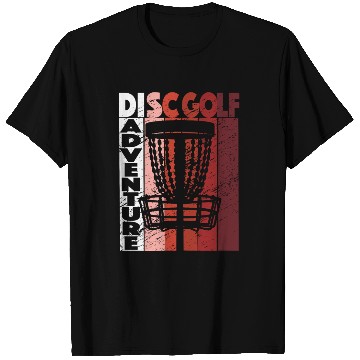 Discover Disc Golf Adventure Retro Frisbee Golf T Shirts