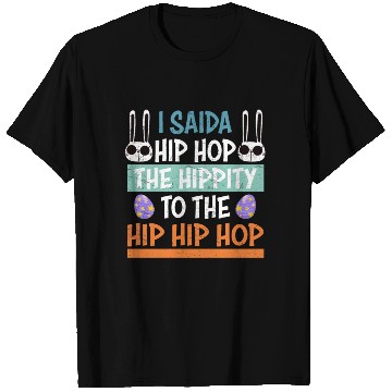 Discover Kids Hip Hop Bunny Easter Funny Boy Easter T Shirts