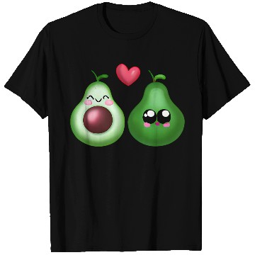 Discover Avocado Love - Cute Couple Design T Shirts