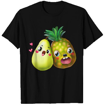 Discover Pineapple pear love - cute fruit design T Shirts