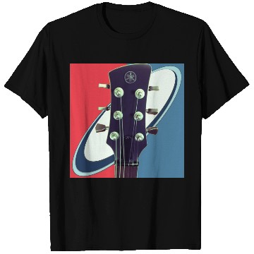 Discover Red White Blue Rock and Roll Themed Guitar T Shirts
