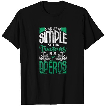 Discover Simple Guy Like Tractor Alcohol Driver Farmer T Shirts