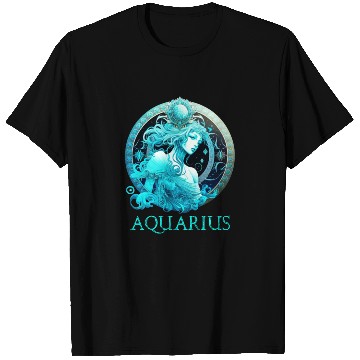 Discover Embrace Your Aquarius Identity: Aquarius Pride Zod T Shirts