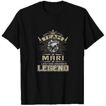Discover Mari Name T Shirts - Mari Eagle Lifetime Member Leg