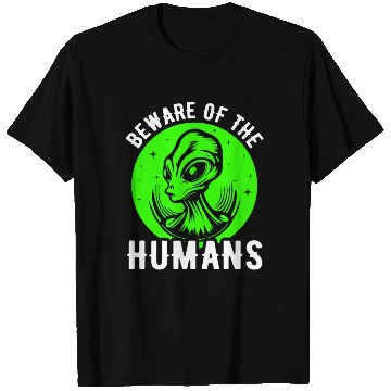 Discover Alien, Aliens, UFO, UAP, Space Unknown Flight T Shirts