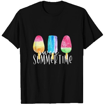Discover Sweet Summertime Ice Cream Family Vacation T Shirts