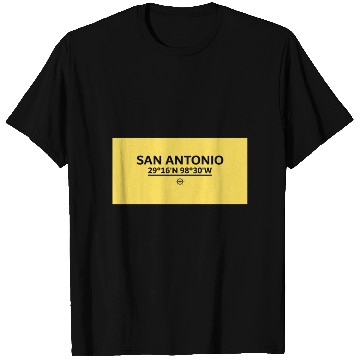 Discover San Antonio S Coordinate's design T Shirts