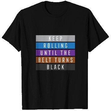 Discover Keep Rolling Jiu Jitsu idea for BJJ, Jujitsu Gift T Shirts