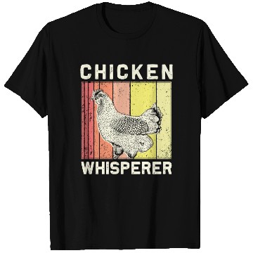 Discover Chickens Farmers Chicken Whisperer T Shirts