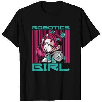 Discover Robot Robotics Engineer Female T Shirts