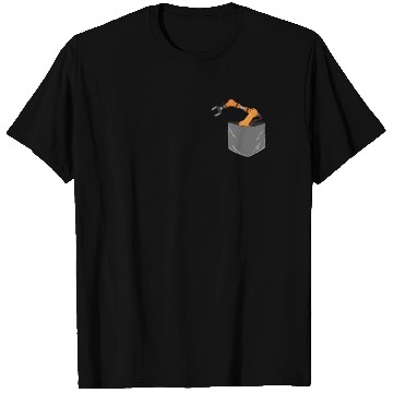 Discover Robot Robotics Engineer Pocket T Shirts