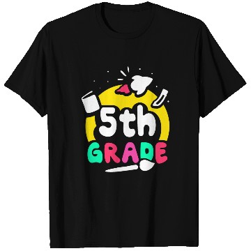 Discover 5Th Grade Pupil Class Grader School T Shirts