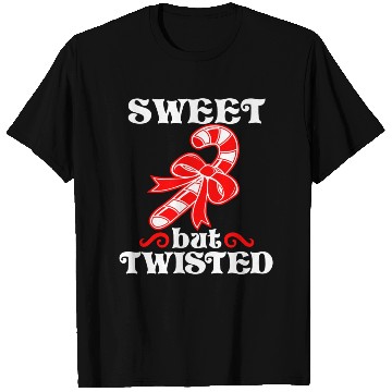 Discover Christmas Sweet But Twisted Candy Cane T Shirts
