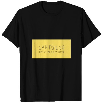 Discover San Diego Coordinate's design T Shirts