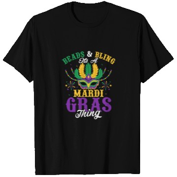 Discover Beads & Bling It's A Mardi Gras Thing Parade Mask T Shirts
