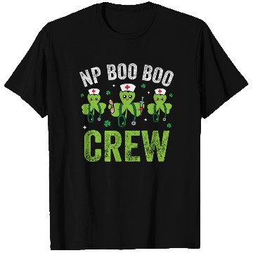 Discover Nurse Practitioner Crew Funny Shamrocks T Shirts