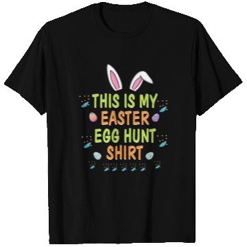 Discover This Is My Easter Egg Hunt Funny Rabbit Face Squad T Shirts
