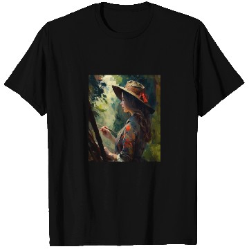 Discover Art Painter Girl Nature Painting Art Painter T Shirts