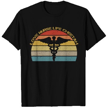 Discover Love Nurse Life Cheetah T Shirts
