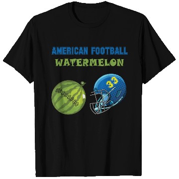 Discover american football watermelon T Shirts