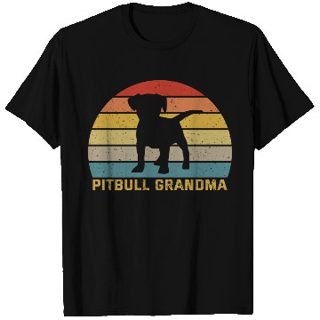 Discover Pitbull Grandma For Pitbull Dog Lover T Shirts