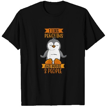 Discover I Like Penguins And Maybe 3 People Penguin Animal T Shirts