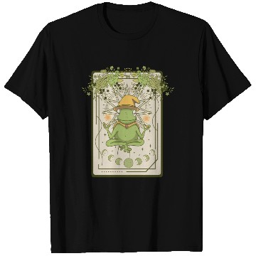 Discover Dark Cottagecore Wizard Frog Goblincore Aesthetic T Shirts