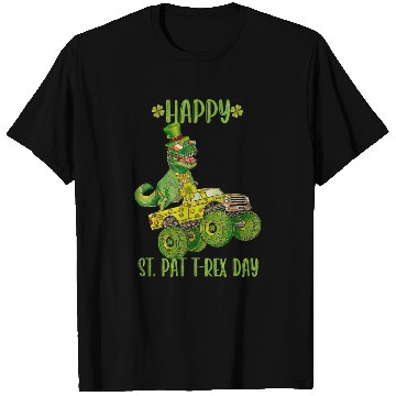 Discover Happy St Pat Trex Day Dino St Patricks Day T Shirts