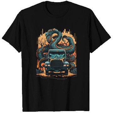 Discover Husband Dad Trucker Legend T Shirts